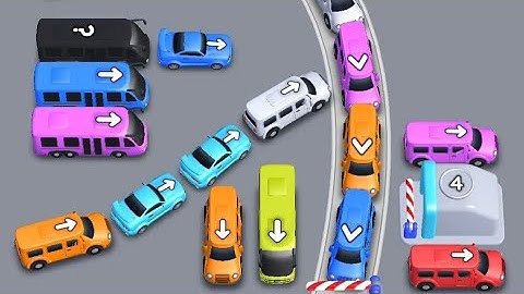 Crowd Express Level 573 Game Walkthrough Solution || Crowd Express Boarding Puzzle Game