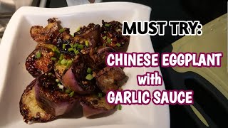 HOW TO COOK CHINESE EGGPLANT WITH GARLIC SAUCE | IYACHE & MOM