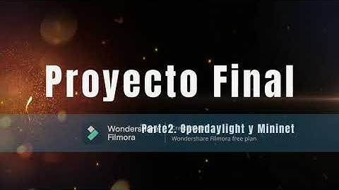 ProyectoFinal _2/2_Instalación de Opendaylight integrado con Mininet