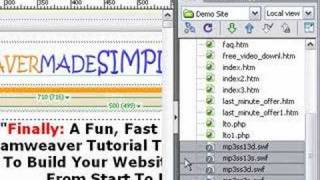 Dreamweaver Tutorial - Organizing your website files