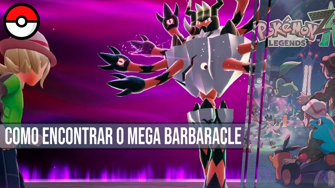 COMO ENCONTRAR O ROGUE MEGA BARBACLE 🧭📍- Pokémon Legends Z-A #DICAS # ...