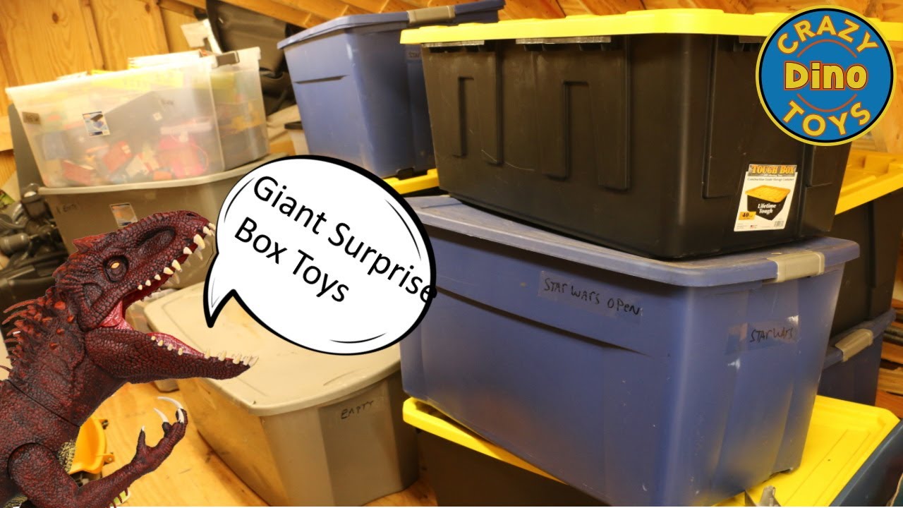 Giant Surprise Box Jurassic World Dinosaur Toys Box 1
