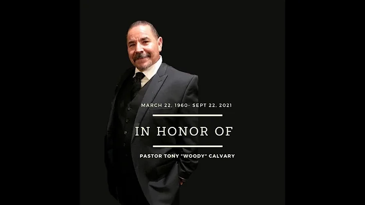 Celebration Of Life Service For Pastor Anthony Woo...