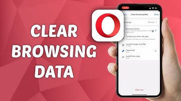 How to Clear Browsing Data in Opera