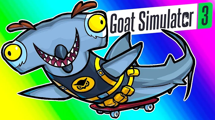 Goat Simulator - Becoming a Shark and Trolling Nogla!