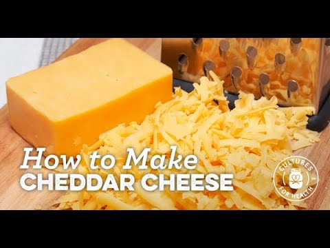 Homemade Cheddar Cheese Recipe I How To Make  Cheddar Cheese I 3 Ingredients cheddar Cheese at