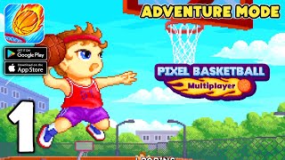 Pixel Basketball: Multiplayer Gameplay (Android,IOS) Part 1 screenshot 3