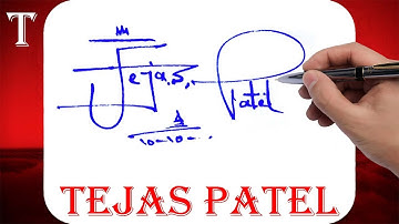 Tejas Patel Name Signature Style - T Signature Style - Signature Style of My Name Tejas Patel