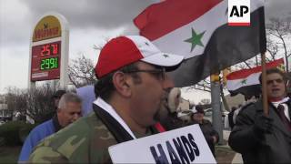 Syrian Immigrants in Pa. Protest U.S. Airstrike