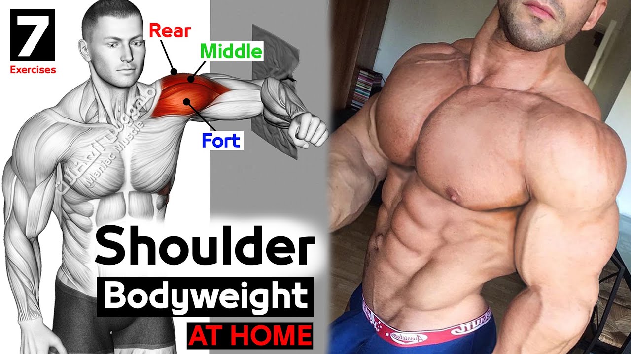 🔥 Тренировка плеч с собственным весом (Форт, Средний, Задний)