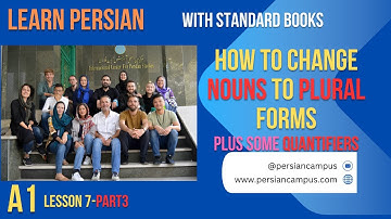 How to Form Plural Nouns in Persian – Easy Language Tips!|Lesson7|Part3|video19
