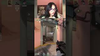 This is classic Valorant timing #valorant #valorantclips #indianstreamer #peachgg #girlgamer