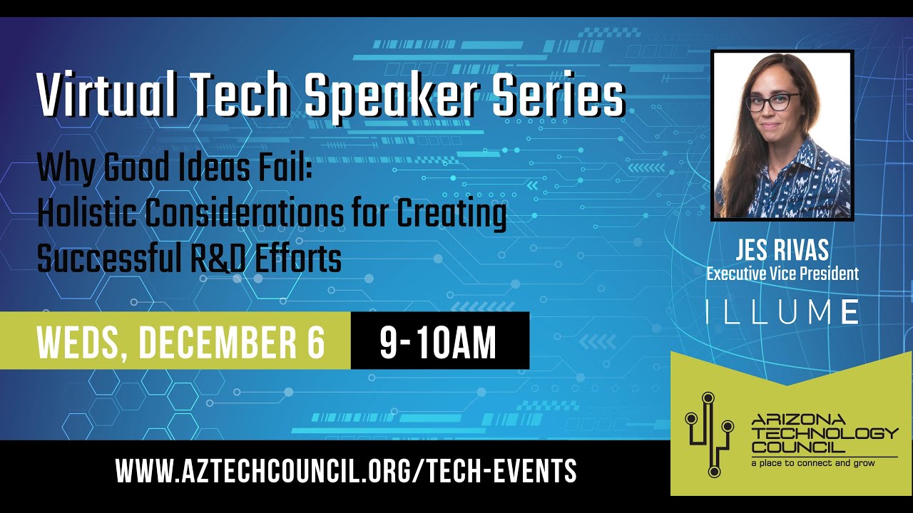 Virtual tech speaker series why good ideas fail holistic