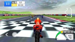 لعبة موتوسيكل روعة سباق الدراجات النارية - Real Bike Racing Gameplay