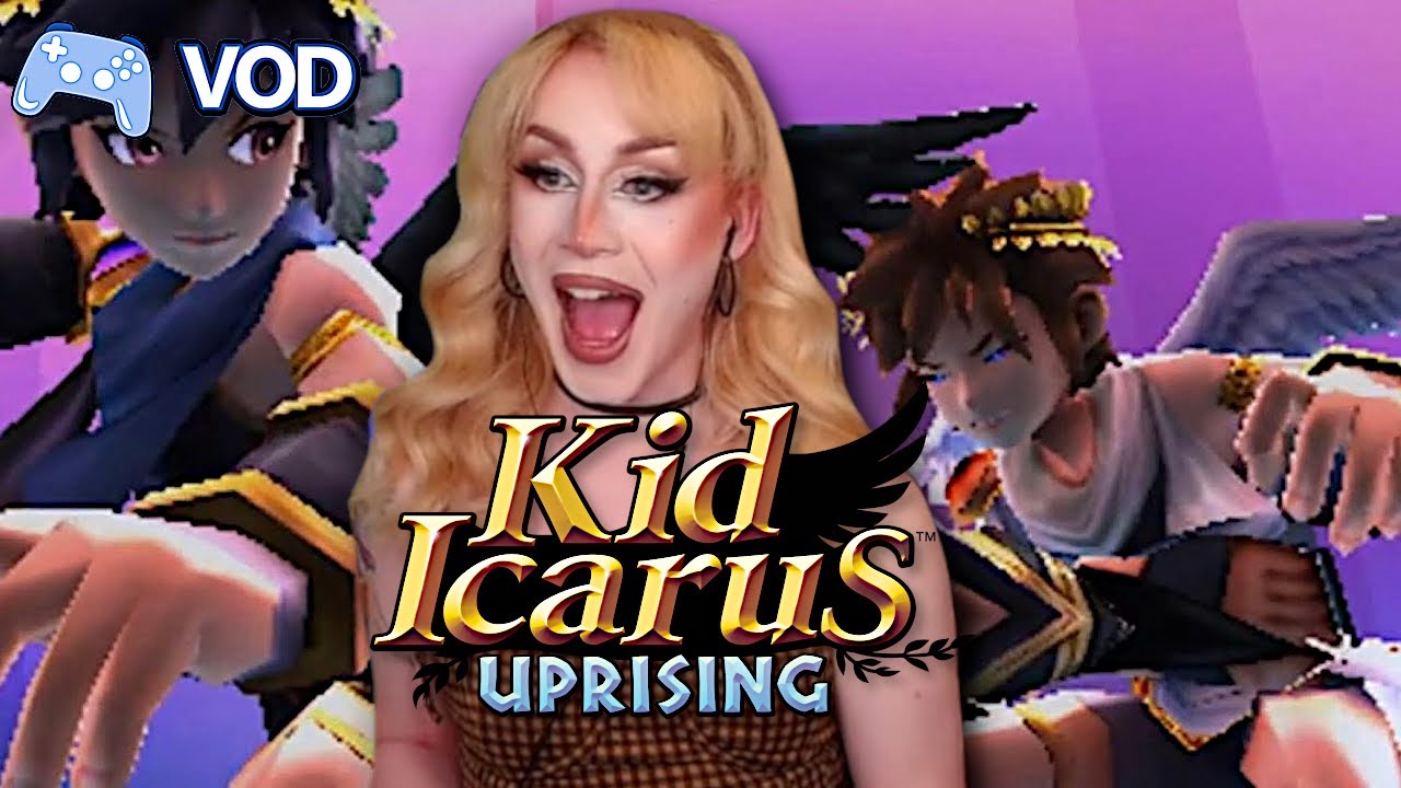 Playing Kid Icarus: Uprising For The First Time!! (Part 1)