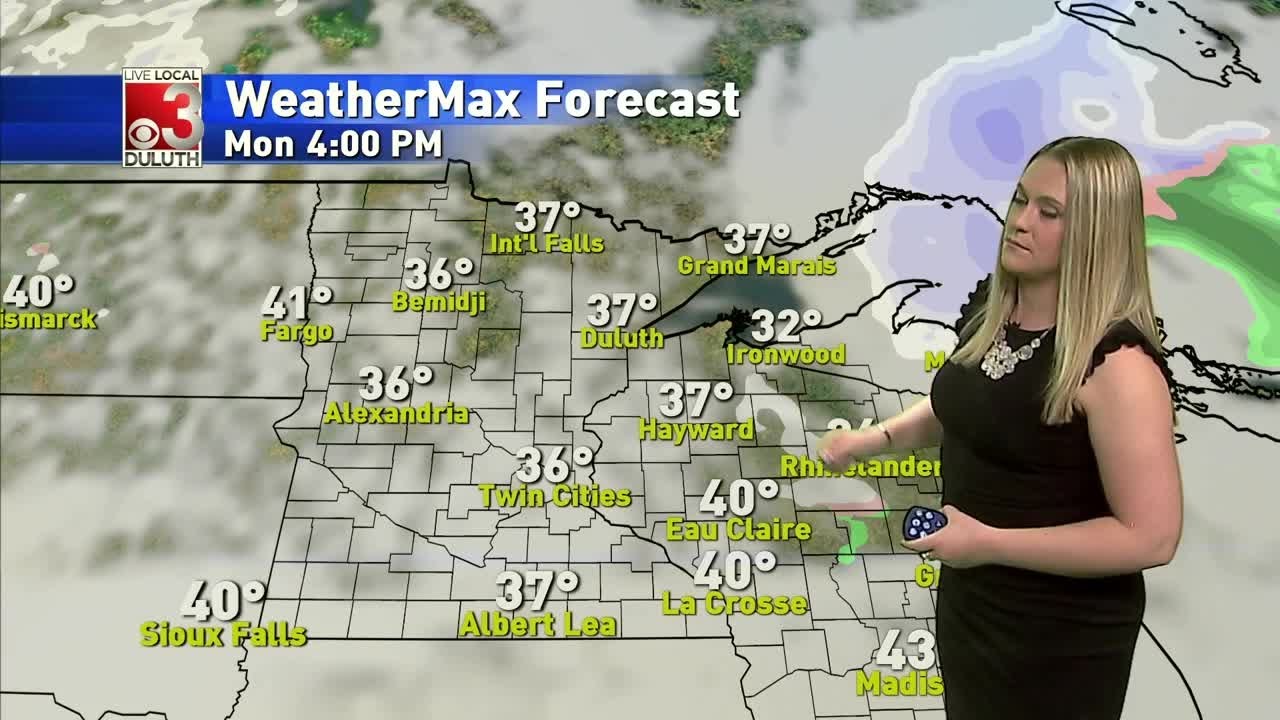 Breezy & cool as we start the week below average - YouTube