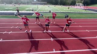 First and ten. Do it again. Touchdown. Let’s win