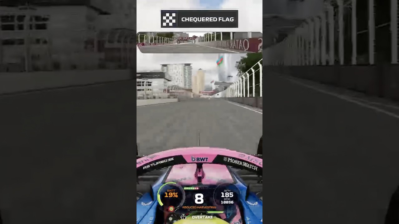 Only good drivers finish like this 