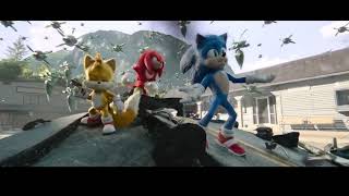 Sonic movie 2 team up scene no music