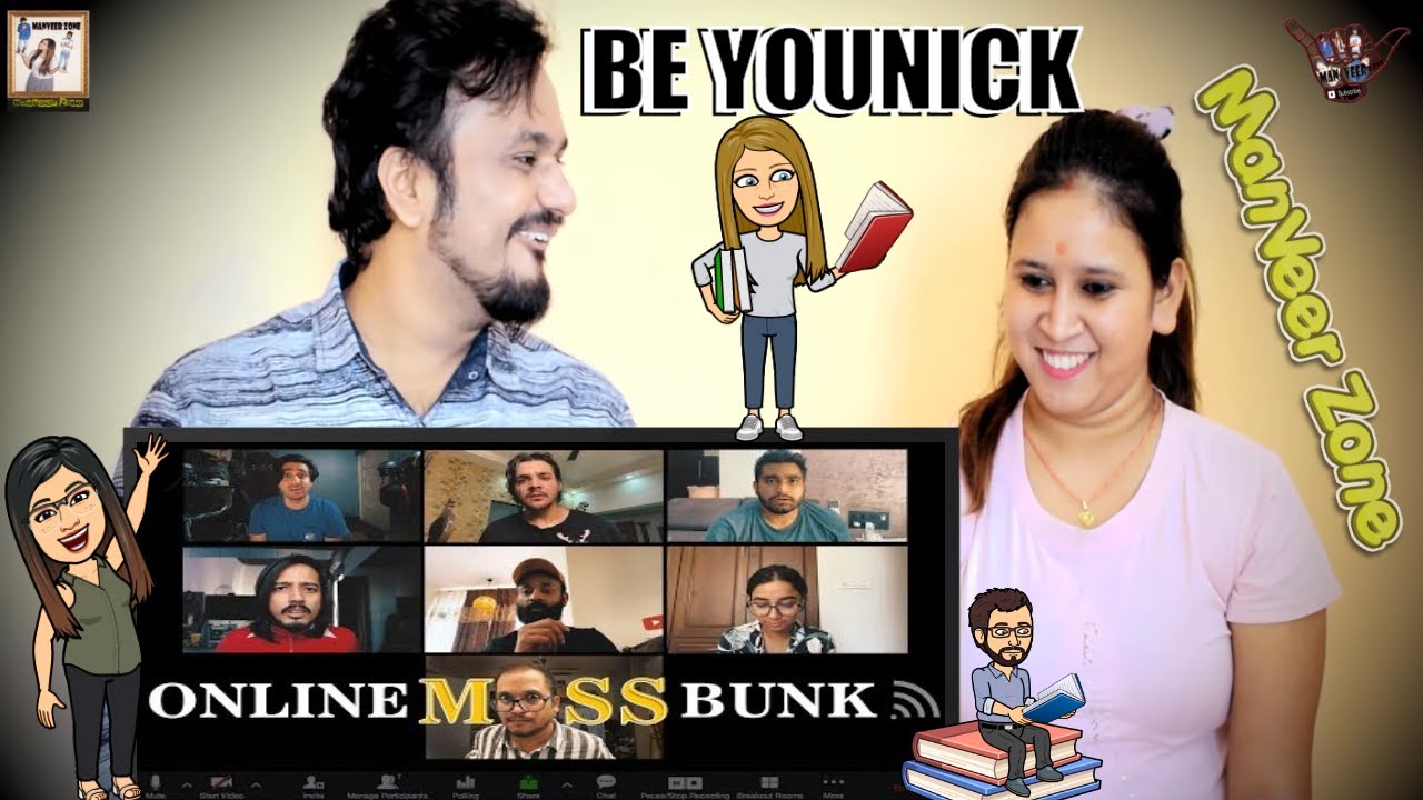 Online Mass Bunk Feat. Ashish Chanchlani, Nikhil, Mostly Sane, RJ Abhinav || 