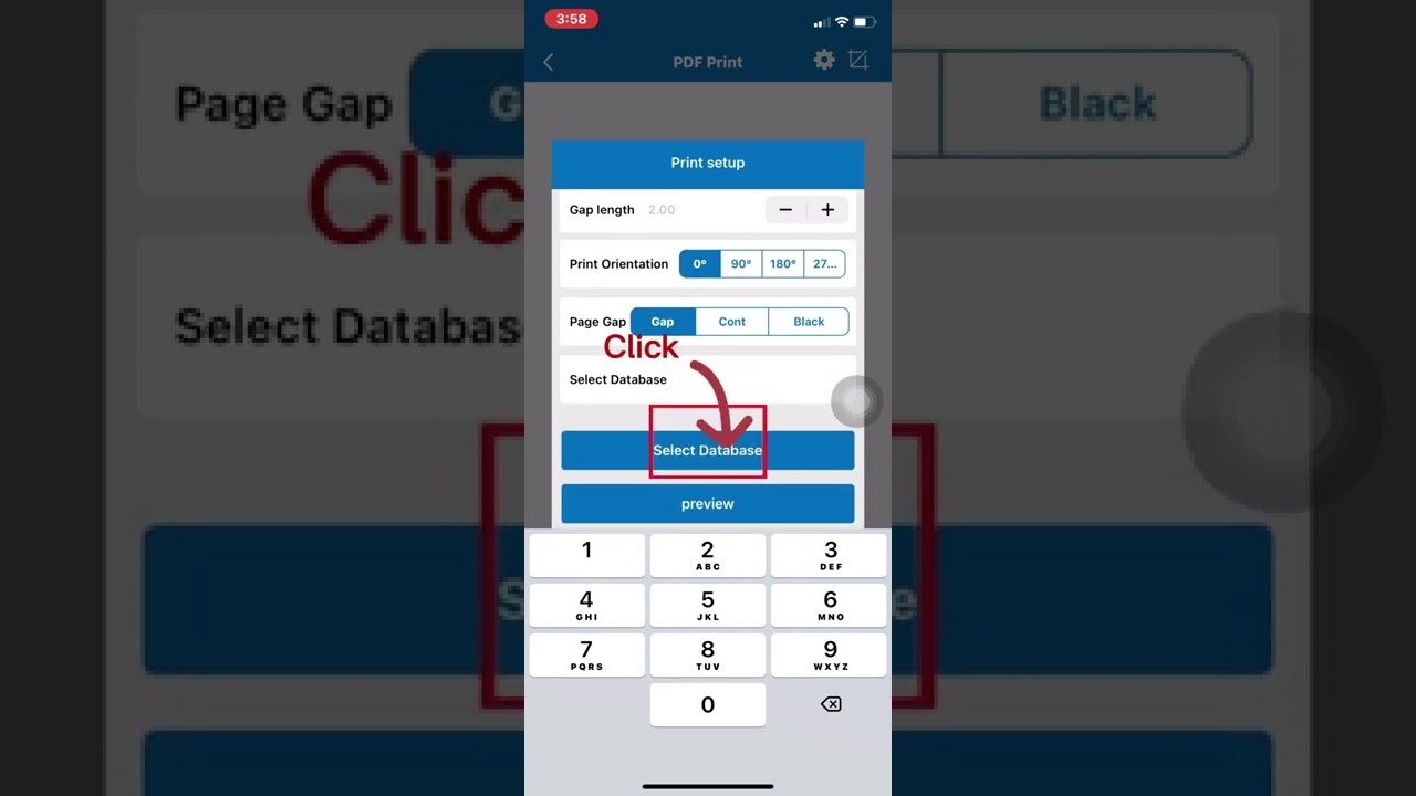 iPhone Bluetooth connect（Label printer）|VRETTI-D4602B