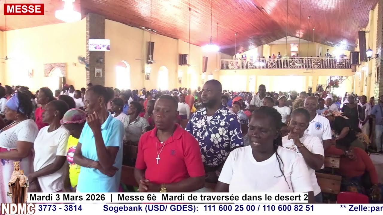 Mardi 3 Mars 2026  |  6è Mardi de traversée dans le desert