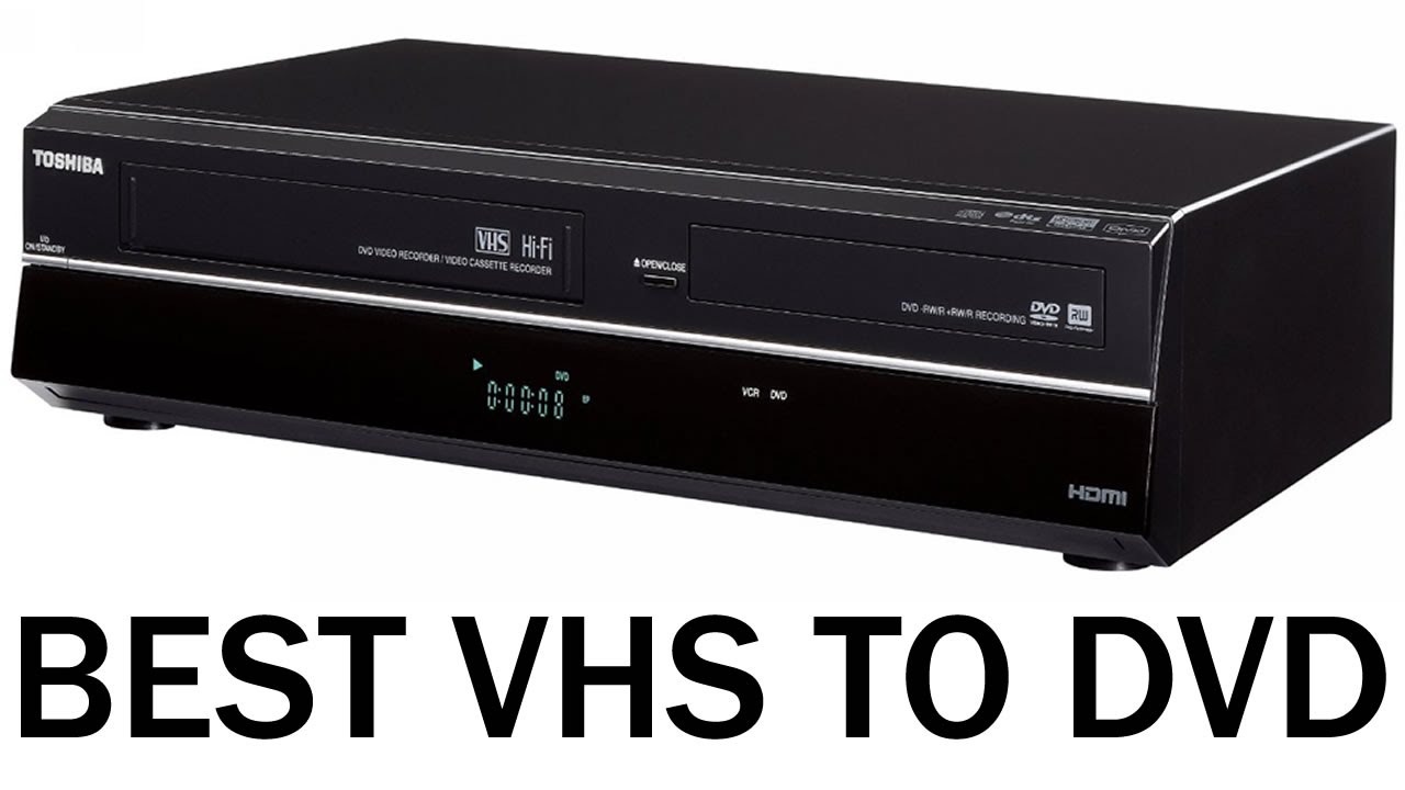 Best VHS to DVD Converter Machine - How to Convert VHS to DVD - YouTube