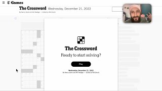 New York Times Crossword, Wednesday, December 21, 2022