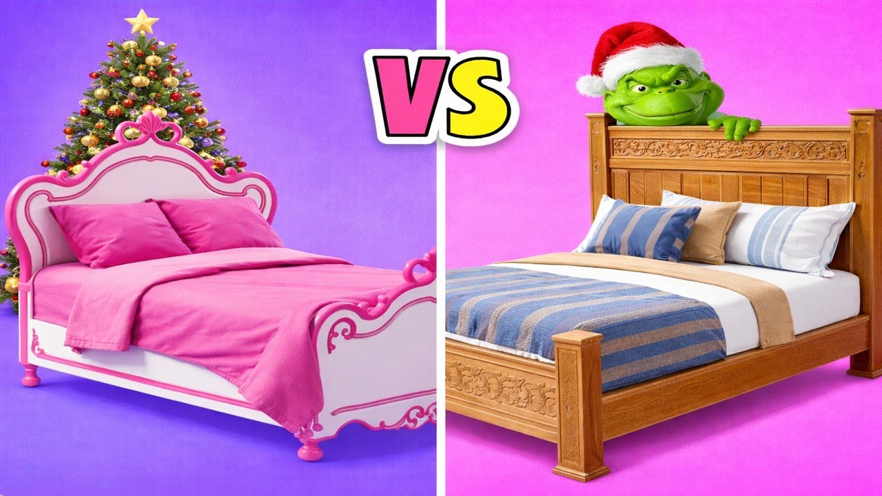 CHRISTMAS HACKS FOR AMAZING VACATION 🎄🎅 1-Star VS 5-Star Hacks From Cardboard By 123 GO