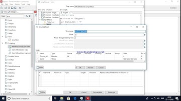 javascript step in pentaho data integration