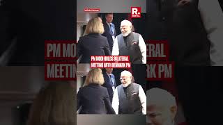 PM Modi Holds Bilateral Meeting with Denmark PM Mette Frederiksen in Oslo
