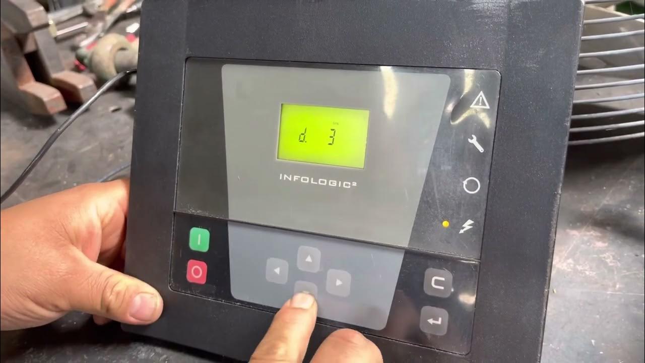 Quincy Infologic 2 P1900520071 Controller for QED 450 Air Dryer - YouTube