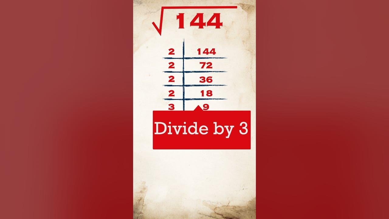 Square root of 144 144 ka vargmul shorts viral funny trending 