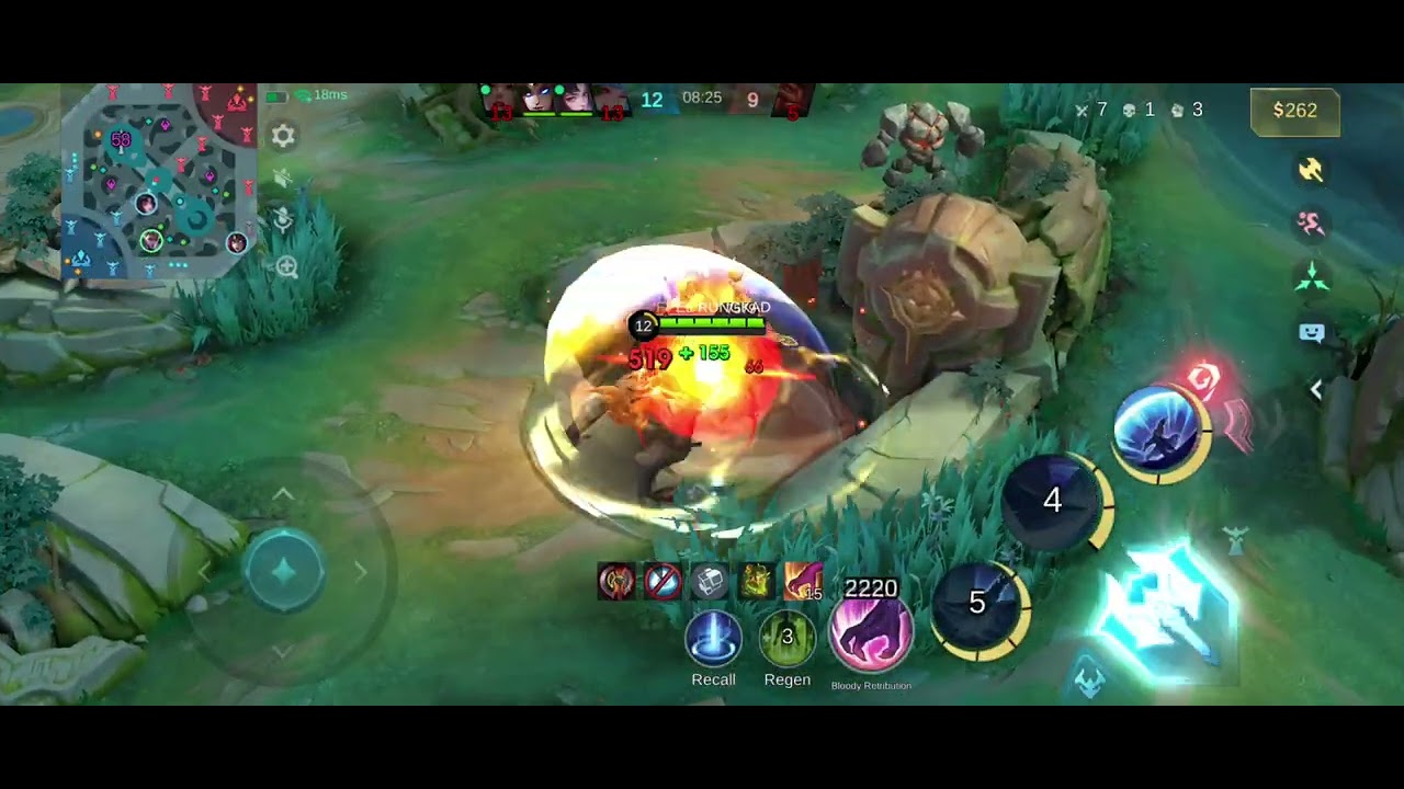 PEMBUKTIAN JUNGLE FIGHTER TERBAIK ALUCARD VS FREDRIN 