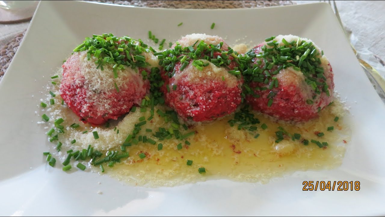 Rote - Rüben - Knödel