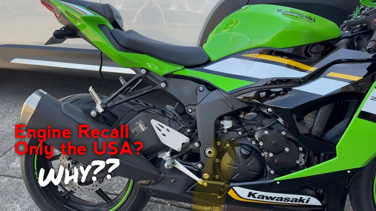 Kawasaki Engine #recall Only USA? #zx6r - YouTube