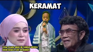 Woooww 😱 viral❗anak ini menyanyikan lagu 'KERAMAT' dengan suara yang sangat merdu