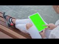 Tablet With Chroma Overlay Stock Video