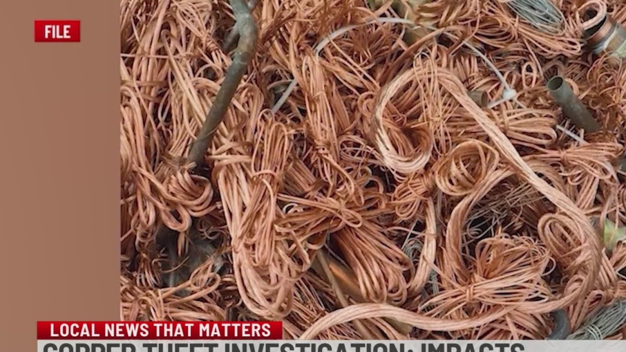 Copper wire theft investigation underway in Sacramento - YouTube
