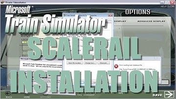 Train Simulator Tutorial - How to Install ScaleRail