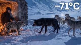 Lost Ranger vs SAVAGE Wolf Pack - One Freezing Night Sheltering a Wounded Snow Leopard!  #LongVideo
