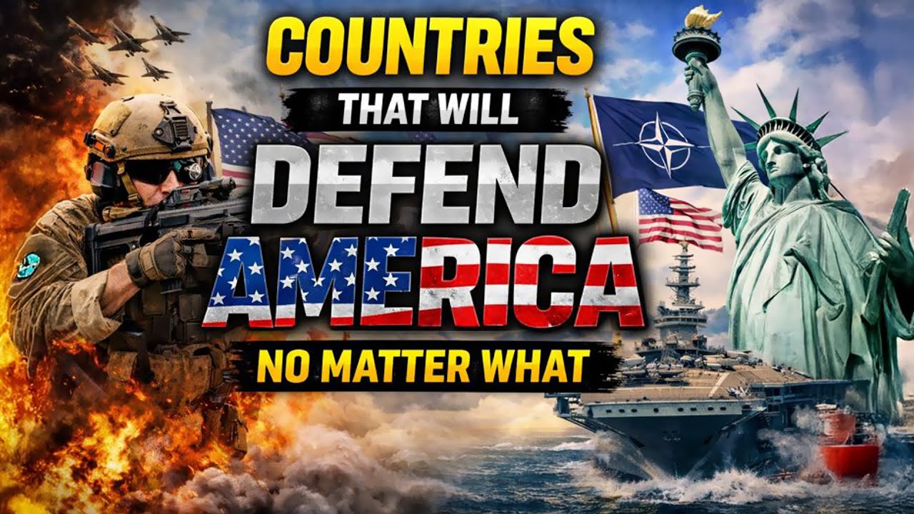 Топ-5 стран, которые будут защищать Америку несмотря ни на что в 2026 году.