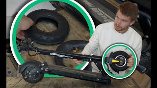 Speedway Mini 4 Pro Scooter Tire and Inner Tube Replacement - 200x50 Front Wheel - Minimotors