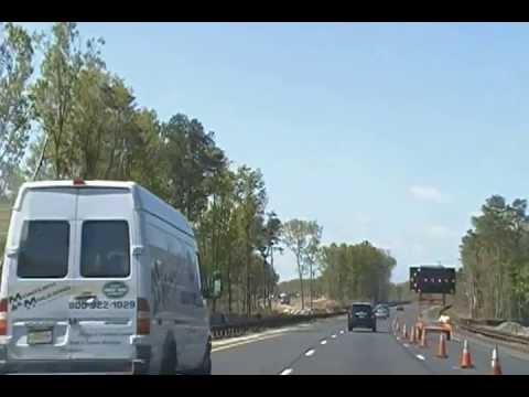 May 2013 Garden State Parkway Exit 98 To Around 82 Youtube