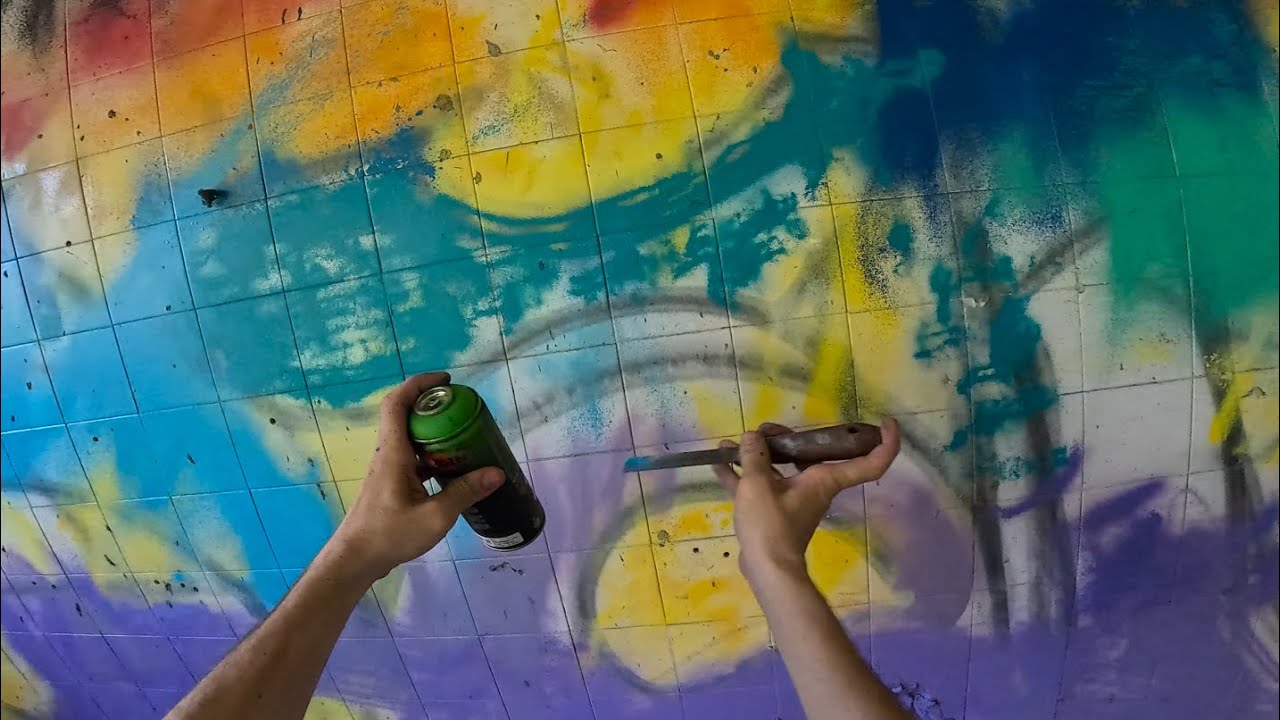 Graffiti Explodindo as Latas