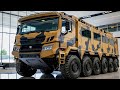 INSANE 2026 Toyota SHIELDBEAST 12×12 — Самый Брутальный 12-Колёсный Автодом в Мире@TechDrive-n3z