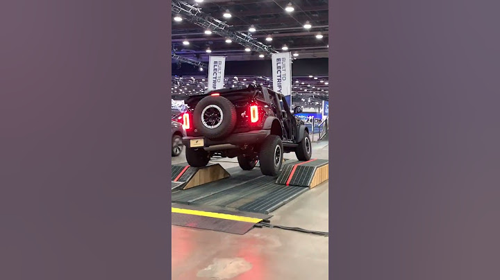 2023 Ford Bronco Frame Twist Test