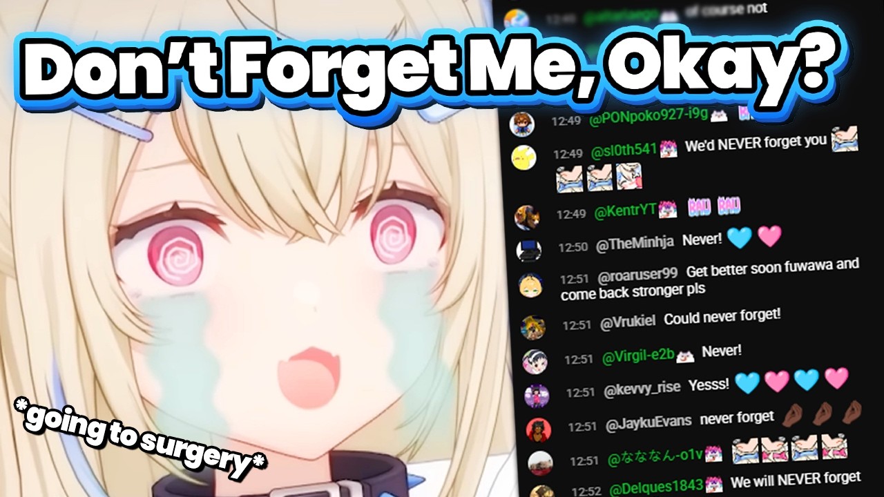 Fuwawa Is Going for Major Surgery and Needs a 1-Month Hiatus 🙏【HOLOLIVE  EN】