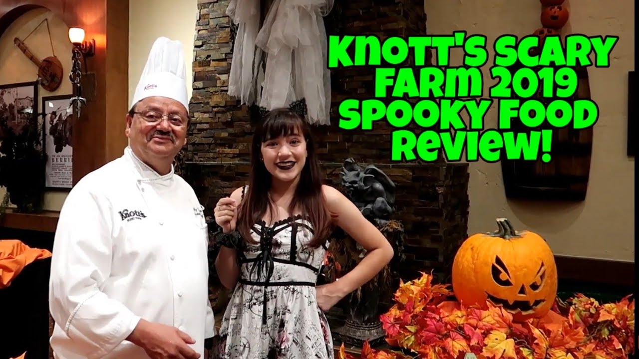 Knotts Scary Farm 2019 Spooky Foods! Halloween 2019