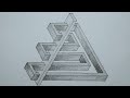 How to Draw The Impossible Pattern #16 &amp; Optical Illusion